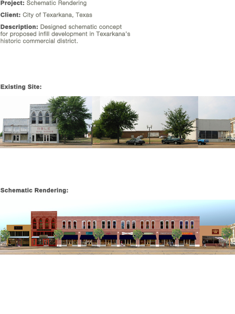 Rendering: Texarkana Infill Development