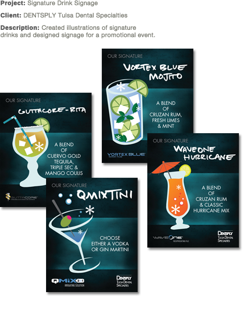 Print: Signature Drink Signage