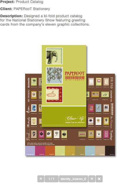 Print: PAPERooT Stationery Catalog