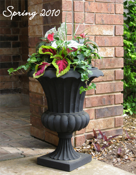 Urn in Spring 2010