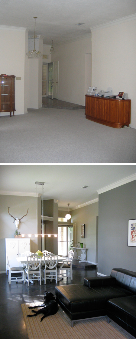 Dining Room: Before & After Dining Room: Before & After