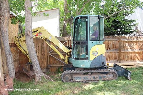 Home Remodel – Excavator